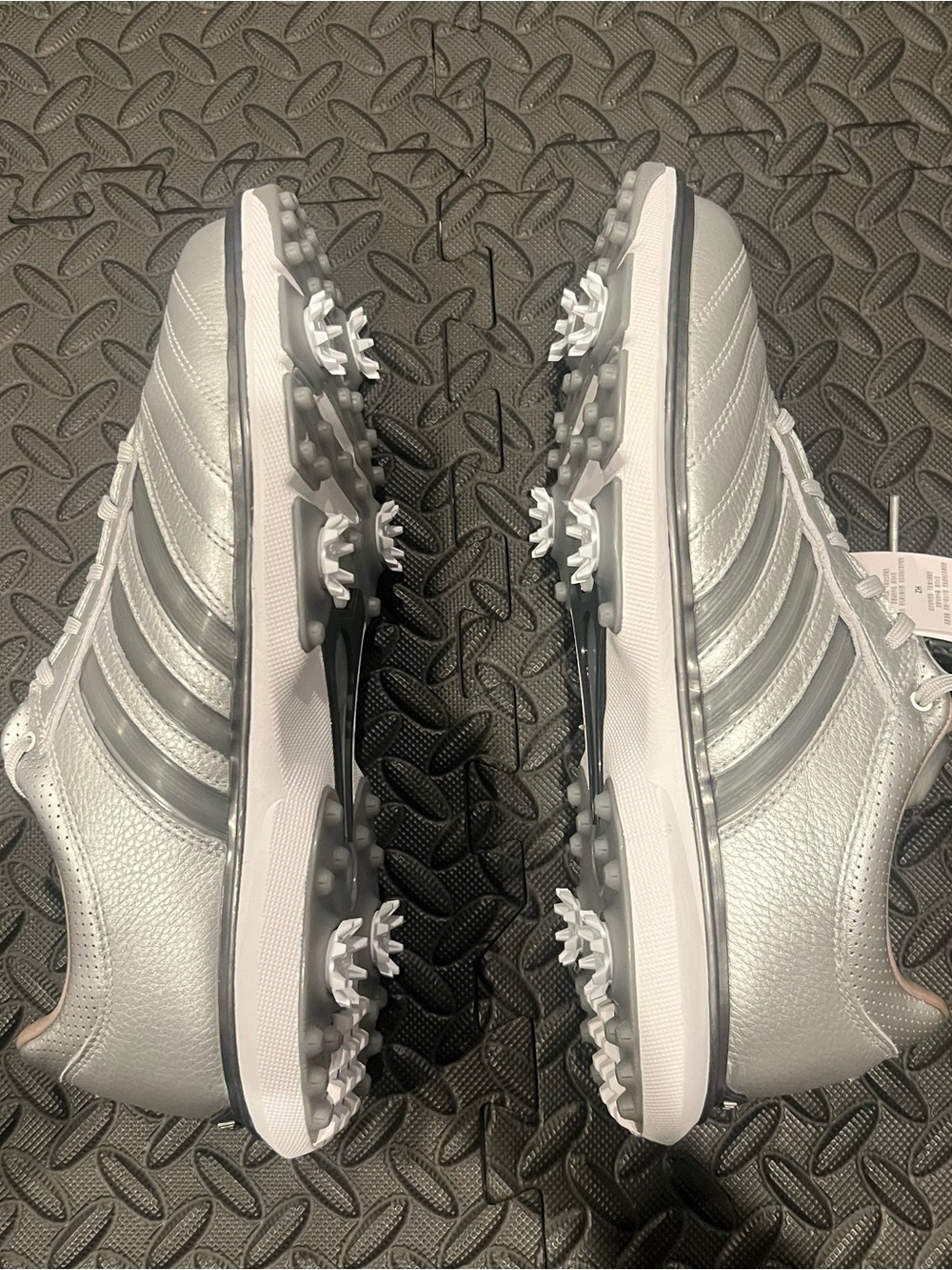 adidas MC70 Metalwood Golf ‘Silver Metallic’ JQ7260 Size 11 - Picture 5 of 9